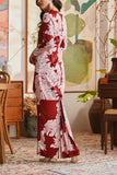 The Glow Women Dazzle Kurung Set - Ruby