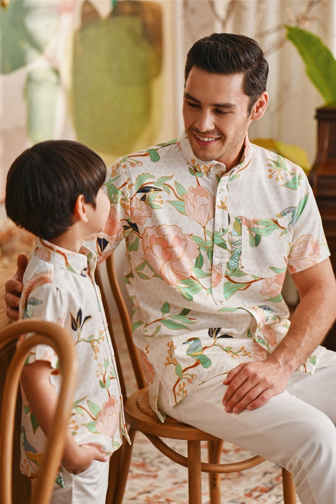 The Glow Men Batik Shirt - Tenang