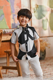 The Glow Batik Shirt - Black Sea