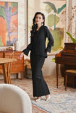 The Glow Women Memoir Kebaya Set - Black Jacquard