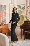 The Glow Women Memoir Kebaya Set - Black Jacquard