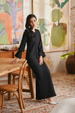 The Glow Women Memoir Kebaya Set - Black Jacquard