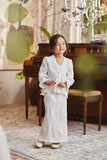 The Glow Memoir Kebaya Set - Off White Jacquard