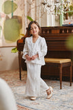 The Glow Memoir Kebaya Set - Off White Jacquard