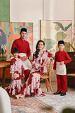 The Glow Allure Kebaya Set - Ruby