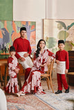 The Glow Allure Kebaya Set - Ruby