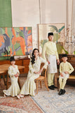 The Glow Lavish Kebaya Set - Tender Yellow Jacquard