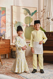 The Glow Lavish Kebaya Set - Tender Yellow Jacquard