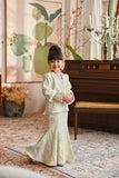 The Glow Lavish Kebaya Set - Tender Yellow Jacquard