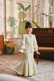 The Glow Lavish Kebaya Set - Tender Yellow Jacquard