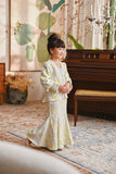 The Glow Lavish Kebaya Set - Tender Yellow Jacquard