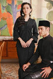 The Glow Women Memoir Kebaya Set - Black Jacquard