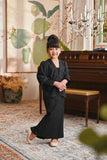 The Glow Memoir Kebaya Set - Black Jacquard