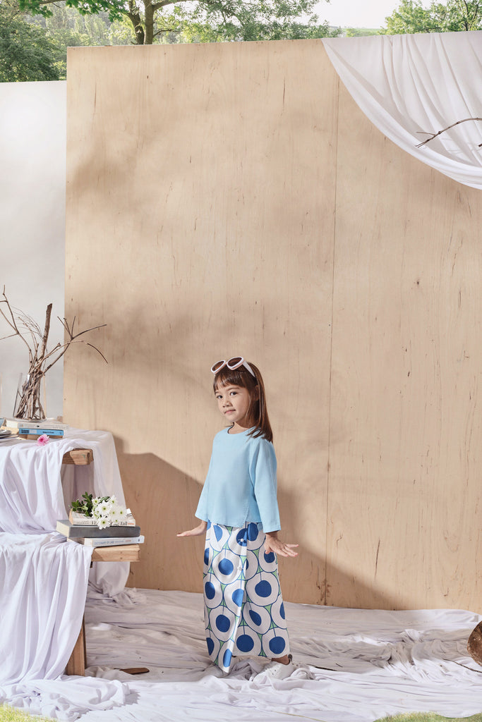 Light Blue Blouse Baby Girls wear