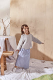Simple Light Grey Top Blouse