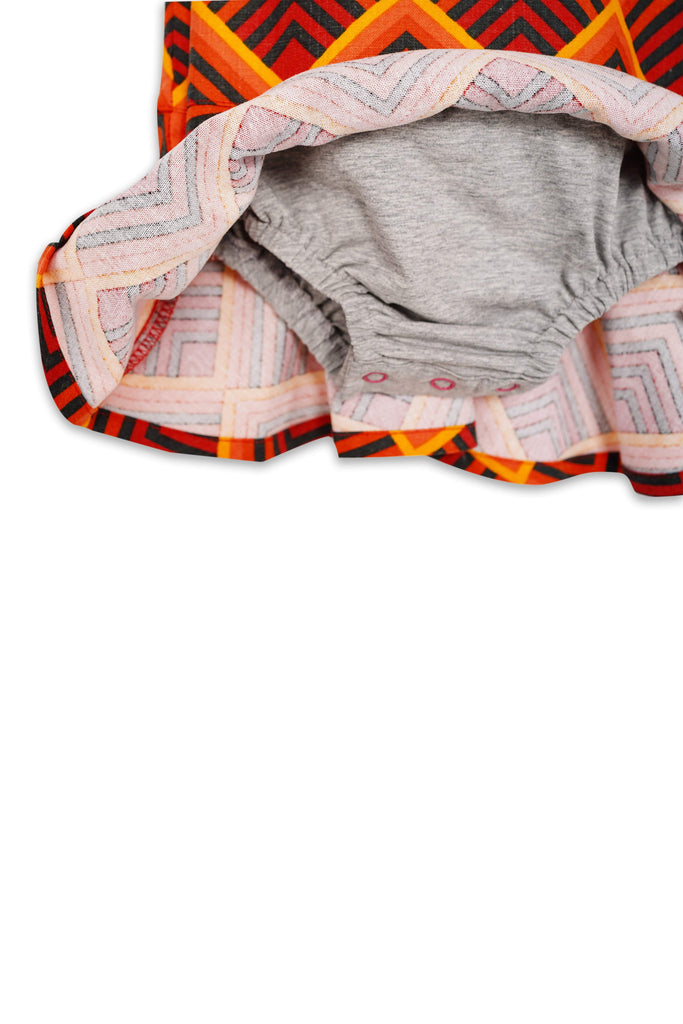 The Spring Babies Cheongsam - Ang Ang Print - POKOKS.COM