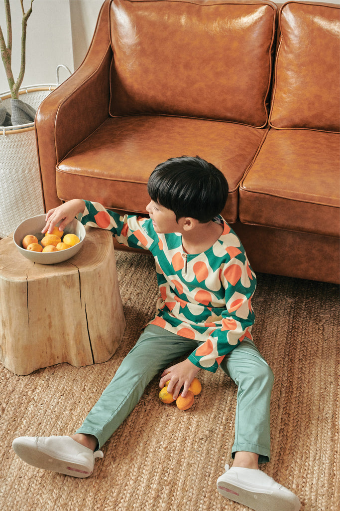 set kurta budak lelaki