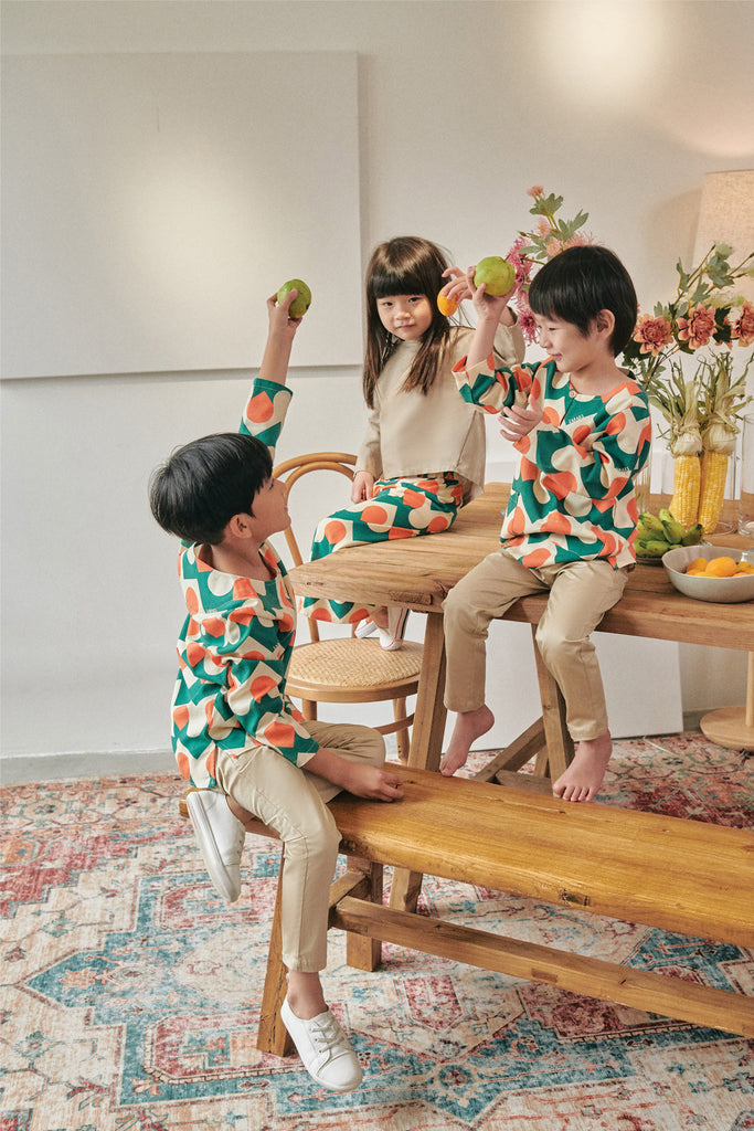 set baju raya sedondon budak