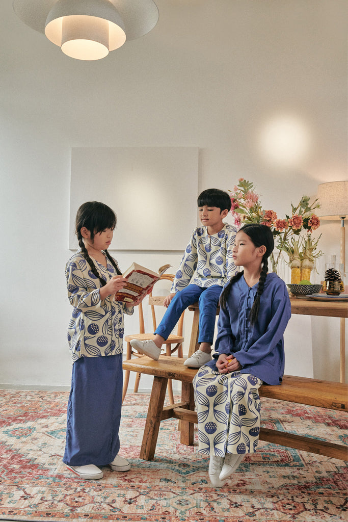set baju raya cotton sedondon budak