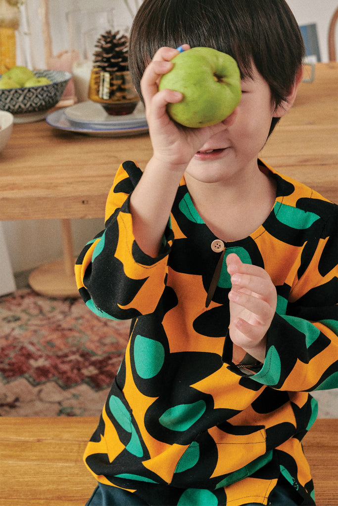 kurta cotton budak lelaki