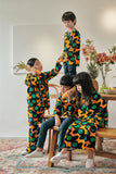 set sedondon baju raya hitam kuning