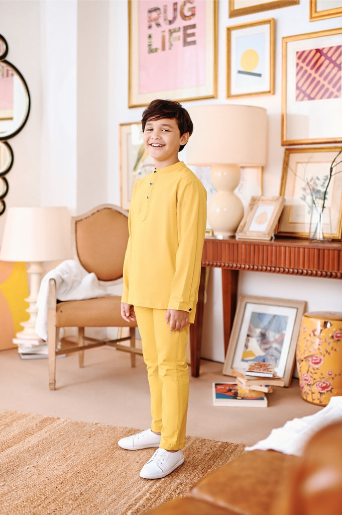 The Perfect Slim Fit Pants - Dijon Mustard