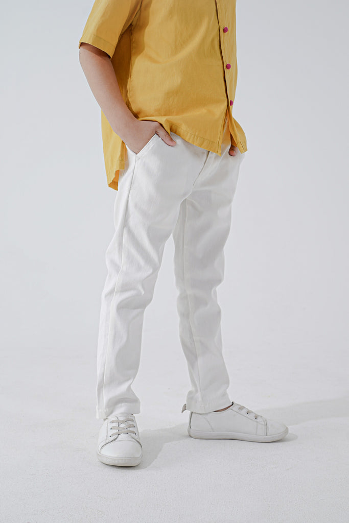 The Perfect Slim Fit Pants - White