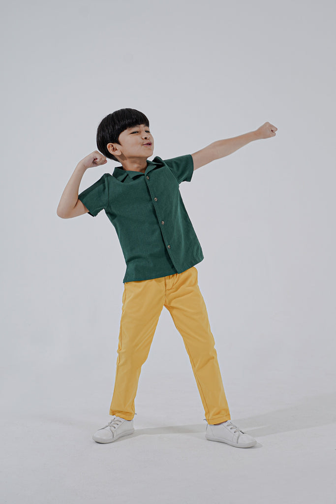 The Perfect Slim Fit Pants - Mustard