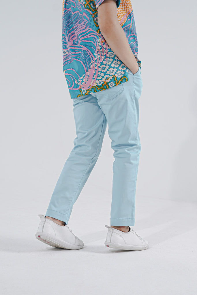 The Perfect Slim Fit Pants - Light Blue