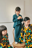 baju raya budak perempuan hijau