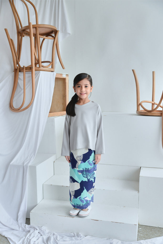 baju kurung budak cotton