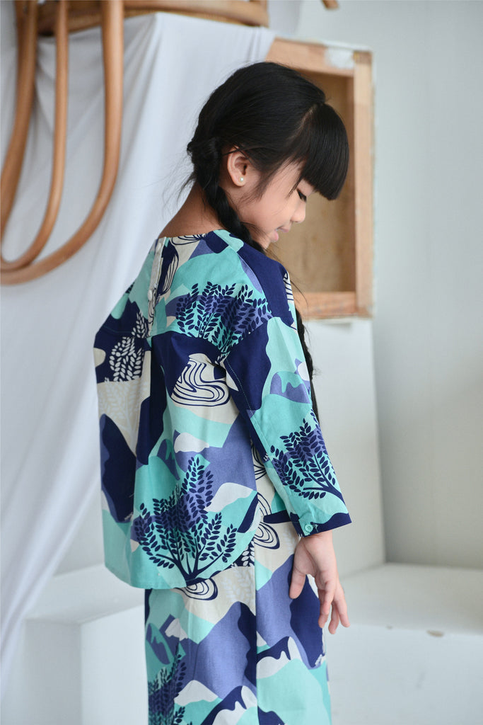 blouse budak cotton selesa