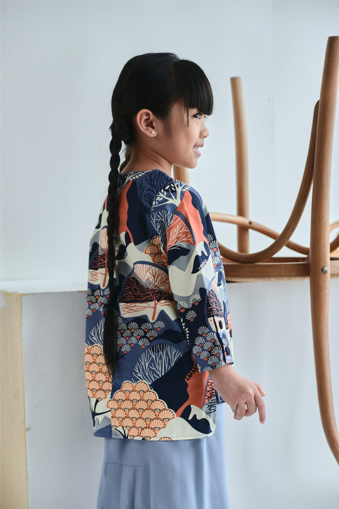 baju kurung budak cotton selesa