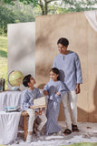 Family Oxford Stripe outfits matching