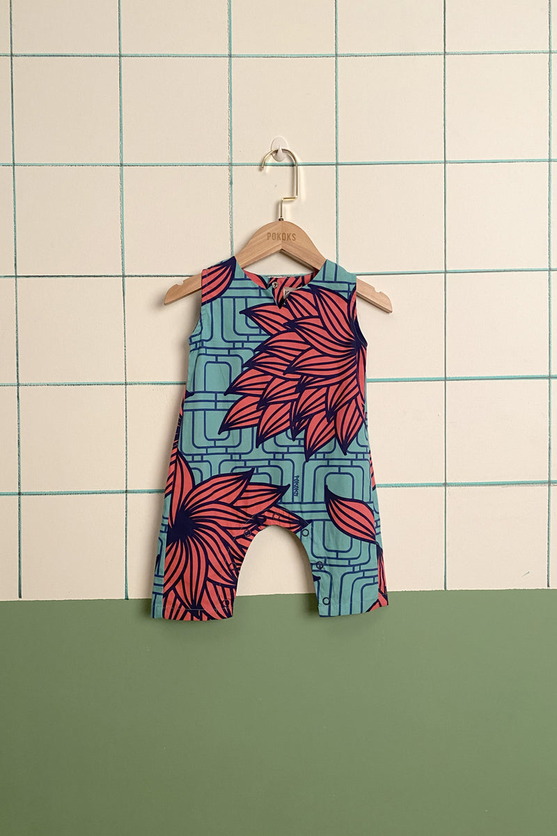 The Good Times Babies Jumpsuit - Floral