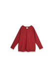 Pocket V Collar Long Sleeve Women Blouse