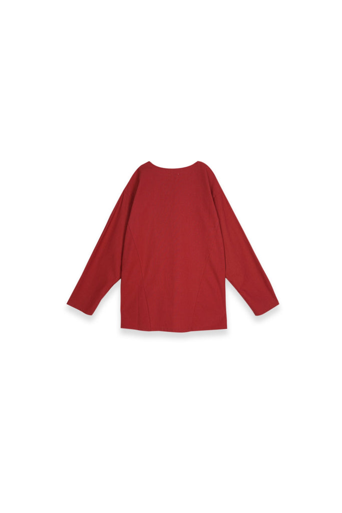 Bluas Warna Merah