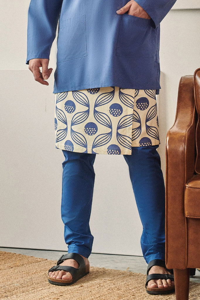 sampin cotton bercorak