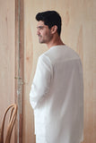 kurta plain white