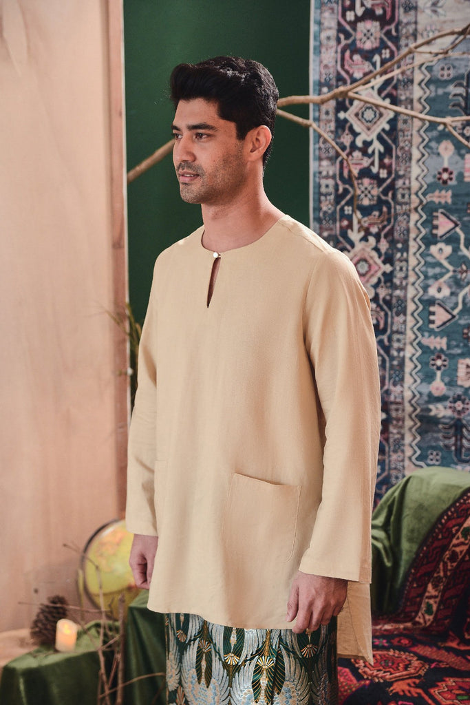 kurta dewasa beige