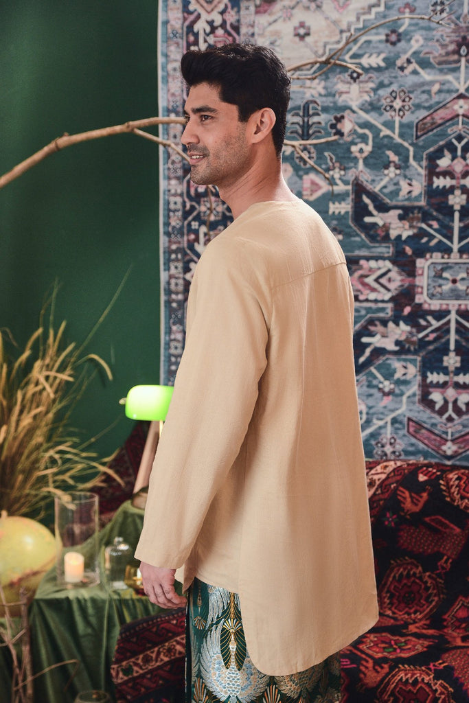 kurta cotton lengan panjang