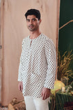 kurta dewasa polka dot