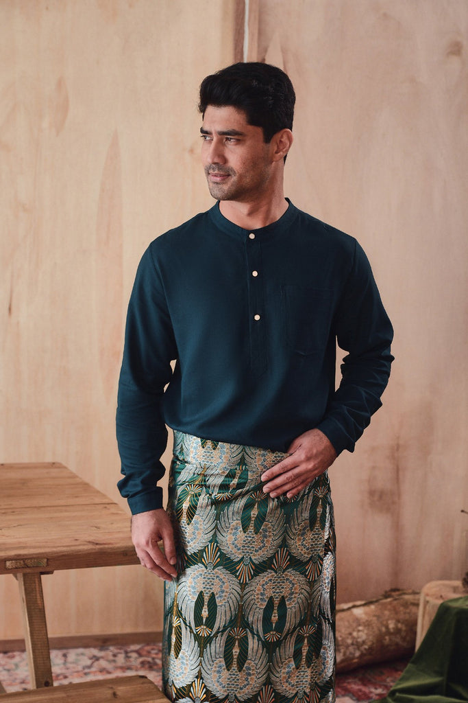 instant sampin raya emerald green