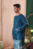 kurta with instant sampin teal