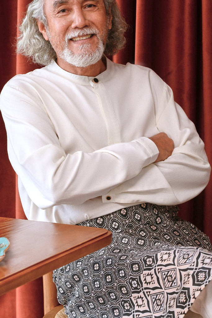 baju melayu dewasa putih