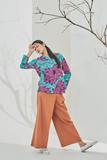 The Timur Women Overlay Trousers - Almond Brown