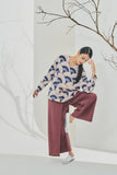 Kurung Blouse match Overlay Trousers