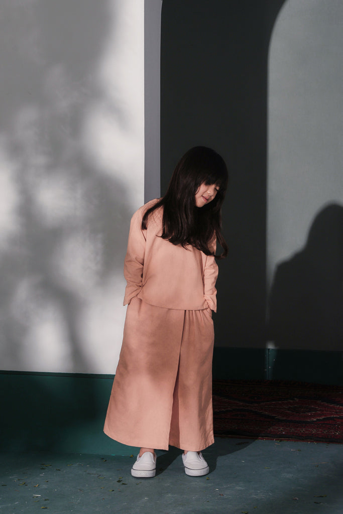skirt pants budak perempuan