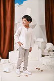 The Perfect Slim Fit Pants - Light Grey