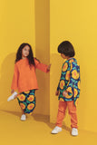 Sinar Blouse with Orange Pants